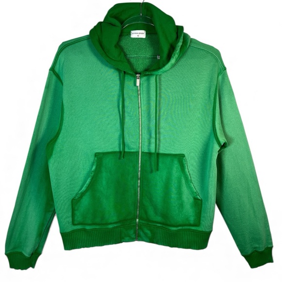 Cotton Citizen ‘Bronx’ Zip Hoodie in Kelly GreenXXLNWT!
